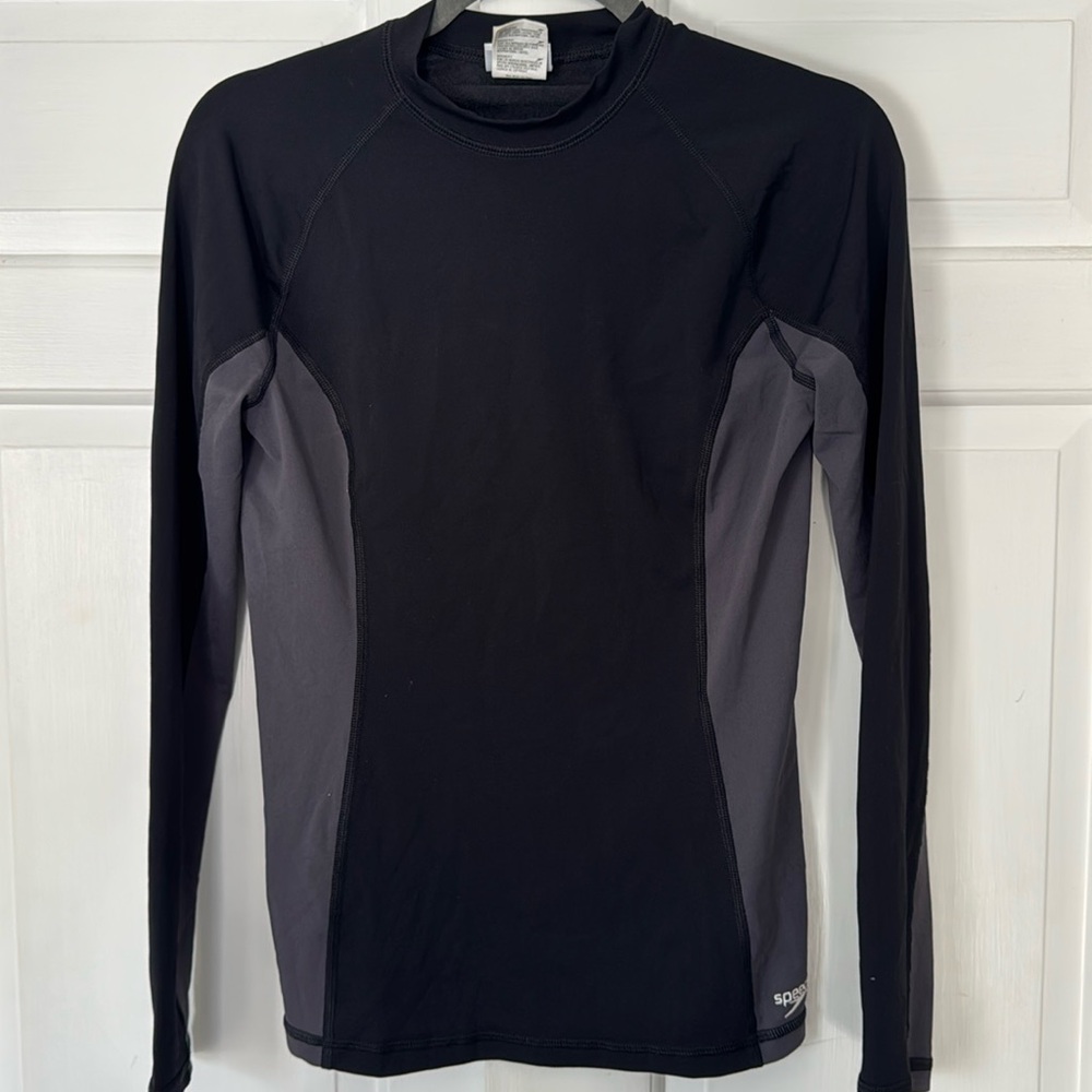 Speedo long sleeve swim shirt